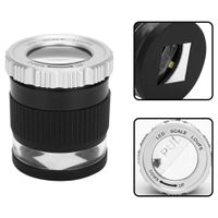 UV-Licht  30 fache Lupe mit LED Nähen Münzen Juwelierlupe