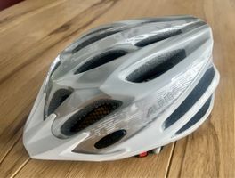 Alpina Fahrrad Helm, Velohelm 53-58cm, weiss 🤍