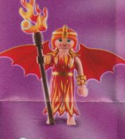 PLAYMOBIL FI?URES 70026 SERIE 15 girls 07 SHE DEVIL WINGED F