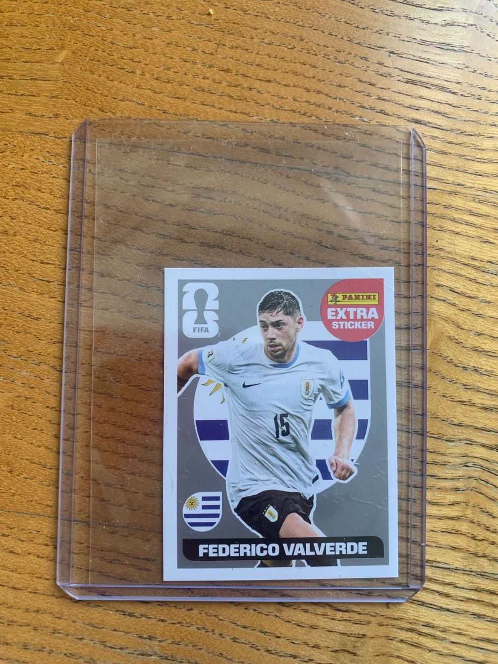 Panini Carte collezionabili: Panini Extra Sticker Federico Valverde silber – Usato da Zürich venduto da Kasza