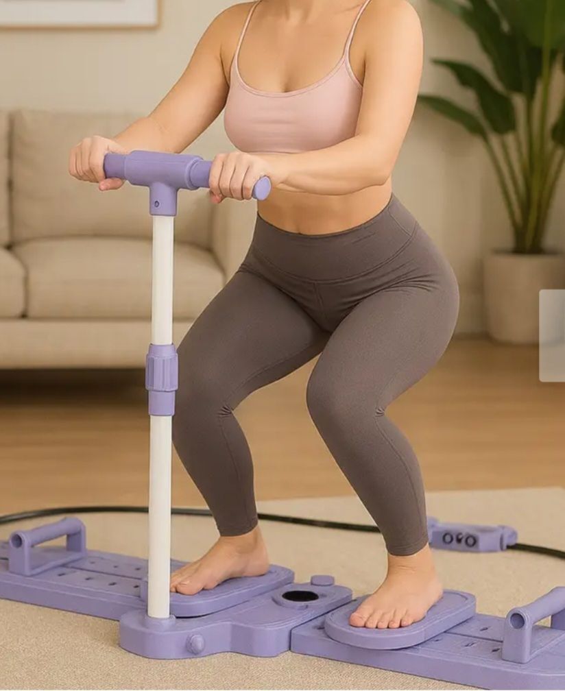 Hometrainer: Beintrainer mit Seilzug lila neu – Nuovo (secondo la descrizione) da Brügg BE venduto da Ram-ona92 2