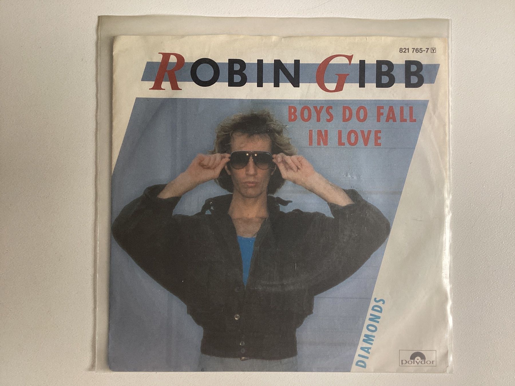 Schallplatten: Robin Gibb Single - Boys Do Fall In Love / Diamonds – Gebraucht aus Gutenswil von Hamzian