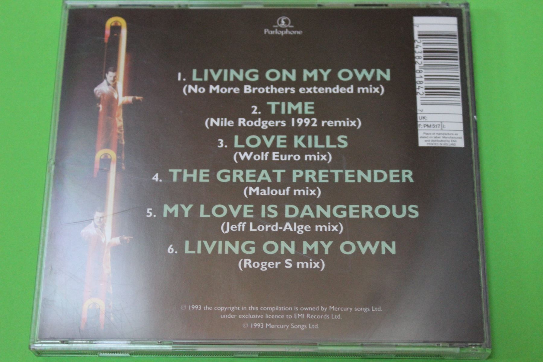 CDs: FREDDIE MERCURY (Queen) - REMIXES CD – Neu (gemäss Beschreibung) aus Tübach von JamesStone 2