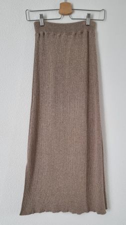 Gonna midi in maglia (M)