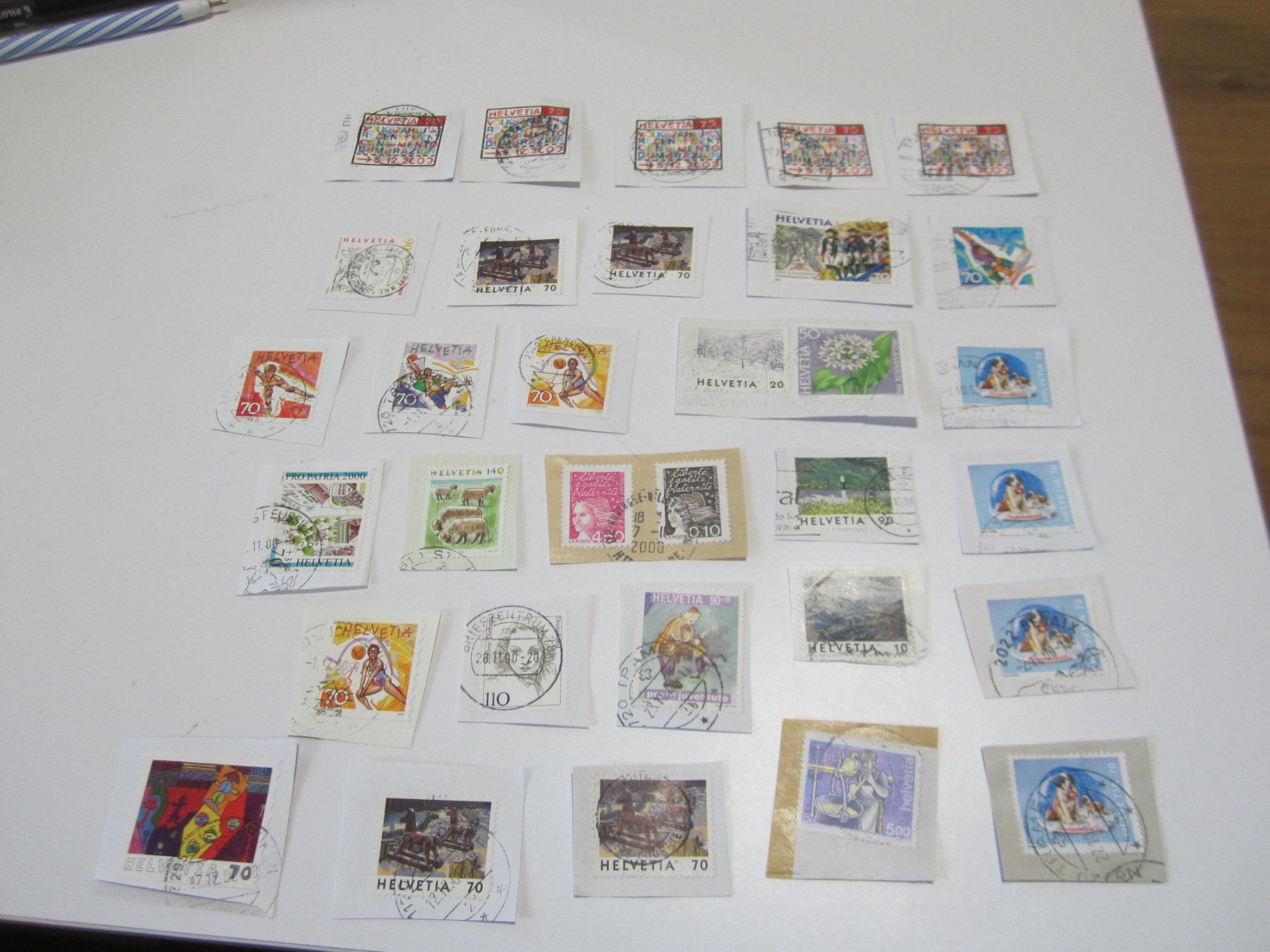 Tutti i francobolli: Timbres Suisse – Nuovo (secondo la descrizione) da Tramelan venduto da Tors
