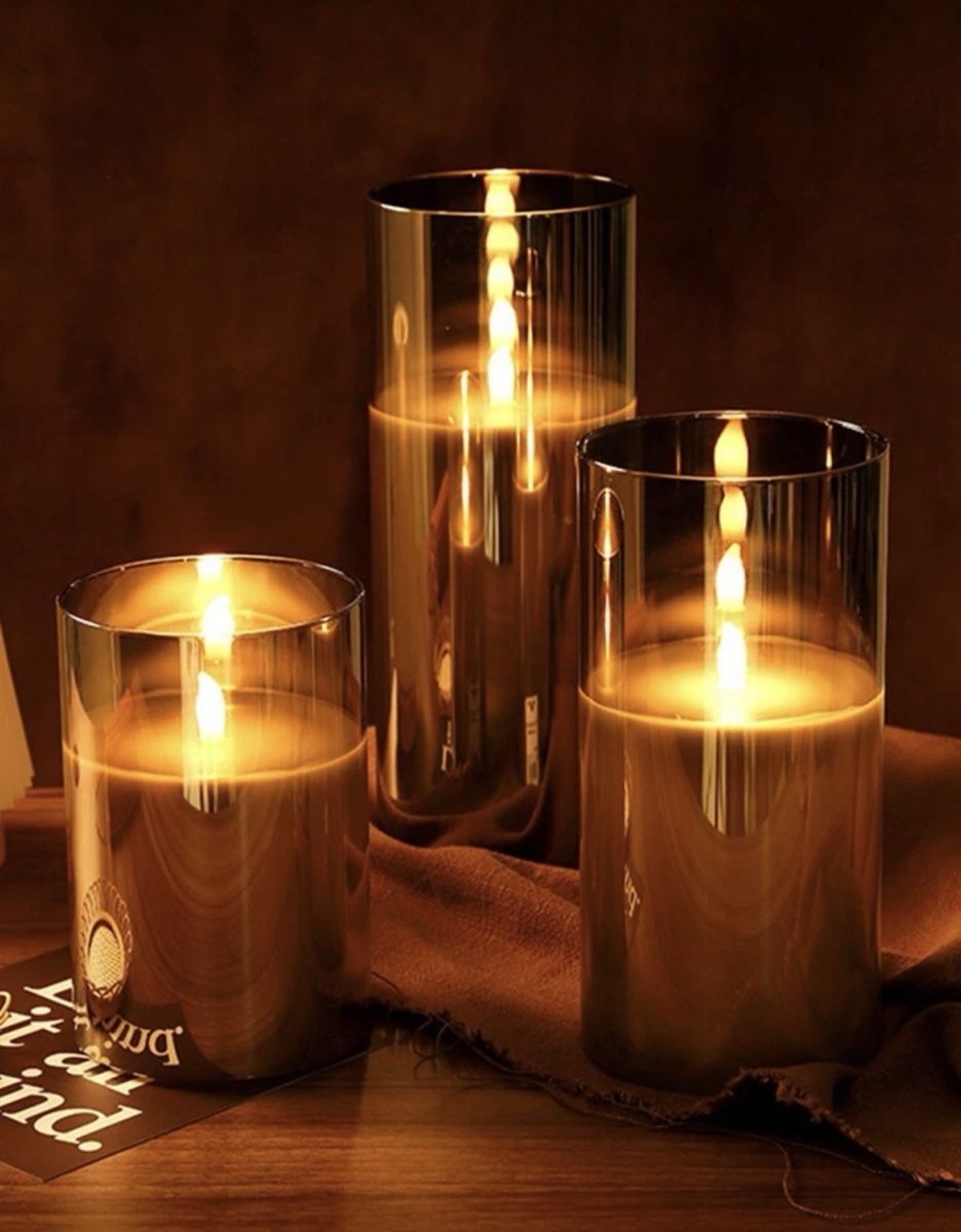 Candele: 3er Set LED Kerzen mit Fernbedienung – Nuovo e nell'imballaggio originale da Emmenbrücke venduto da ShopDirect 1