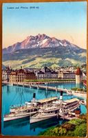 AK: Luzern - Dampfschiff