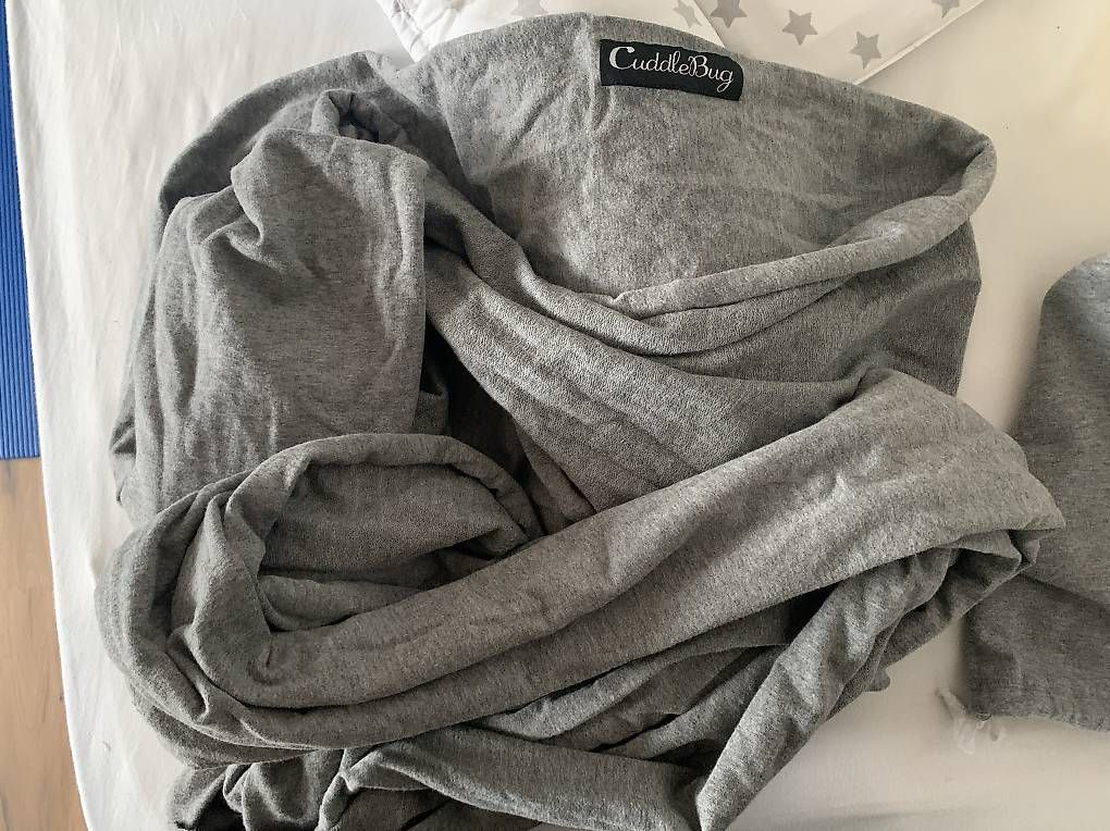 Marsupi portabebè: Cuddlebug Elastisches Baby-Tragetuch - grau Baumwolle – Usato da Zürich venduto da ver_sb5p 1