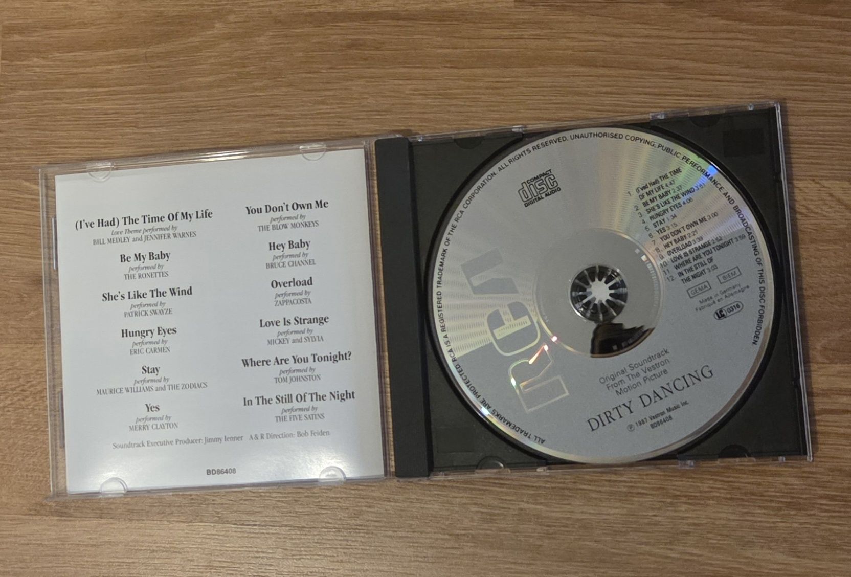 CD: Dirty Dancing Soundtrack 1987 – Usato da Winterthur venduto da raymen74 3