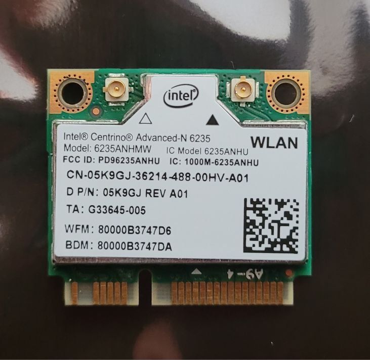 Intel Unità & Adattatore: Intel® Centrino® Advanced-N 6235, Dualband – Usato da Kradolf venduto da Rombulaner