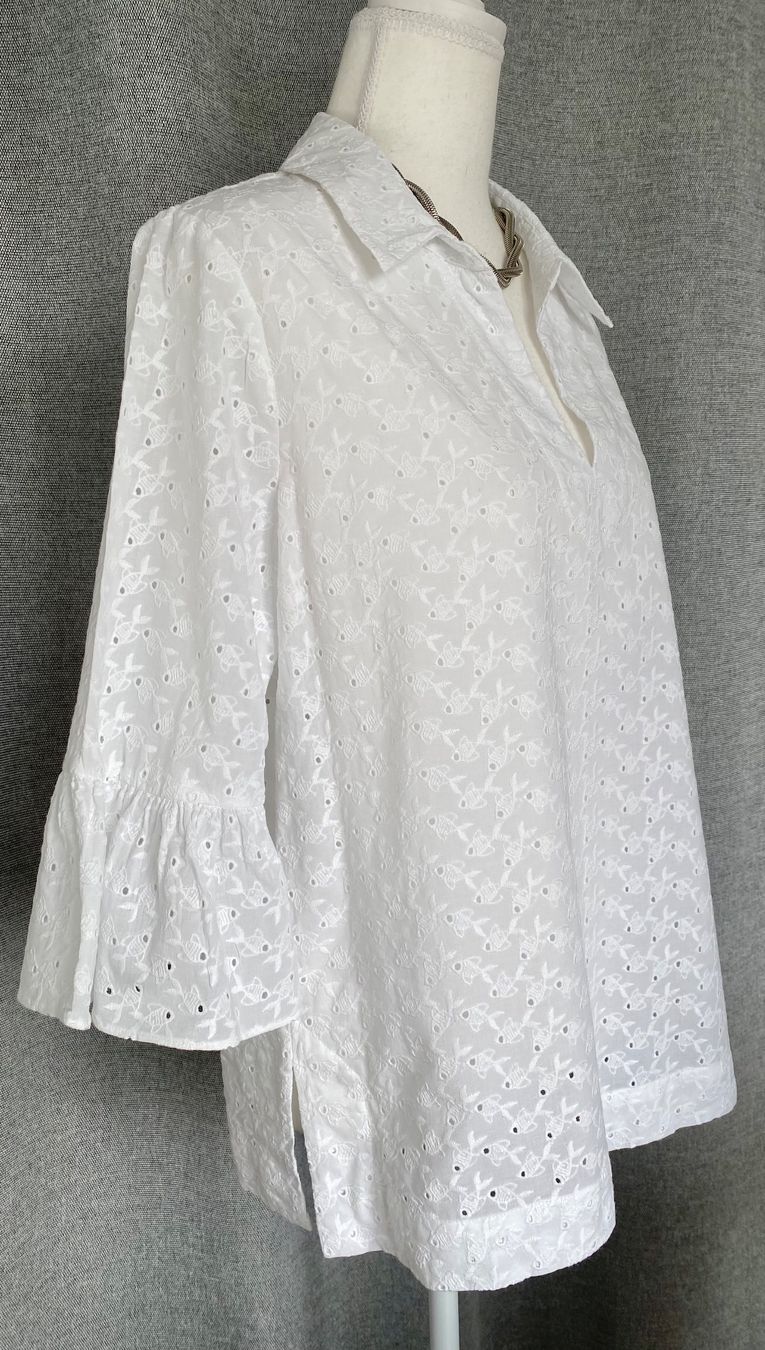 Blusen: Lilly Pulitzer Bluse aus Baumwolle Grösse M – Gebraucht aus Oberwil BL von Leni-Mischi 2