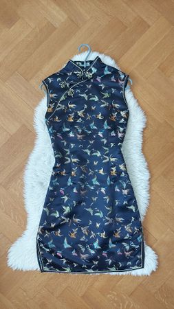 Robe chinoise en soie
