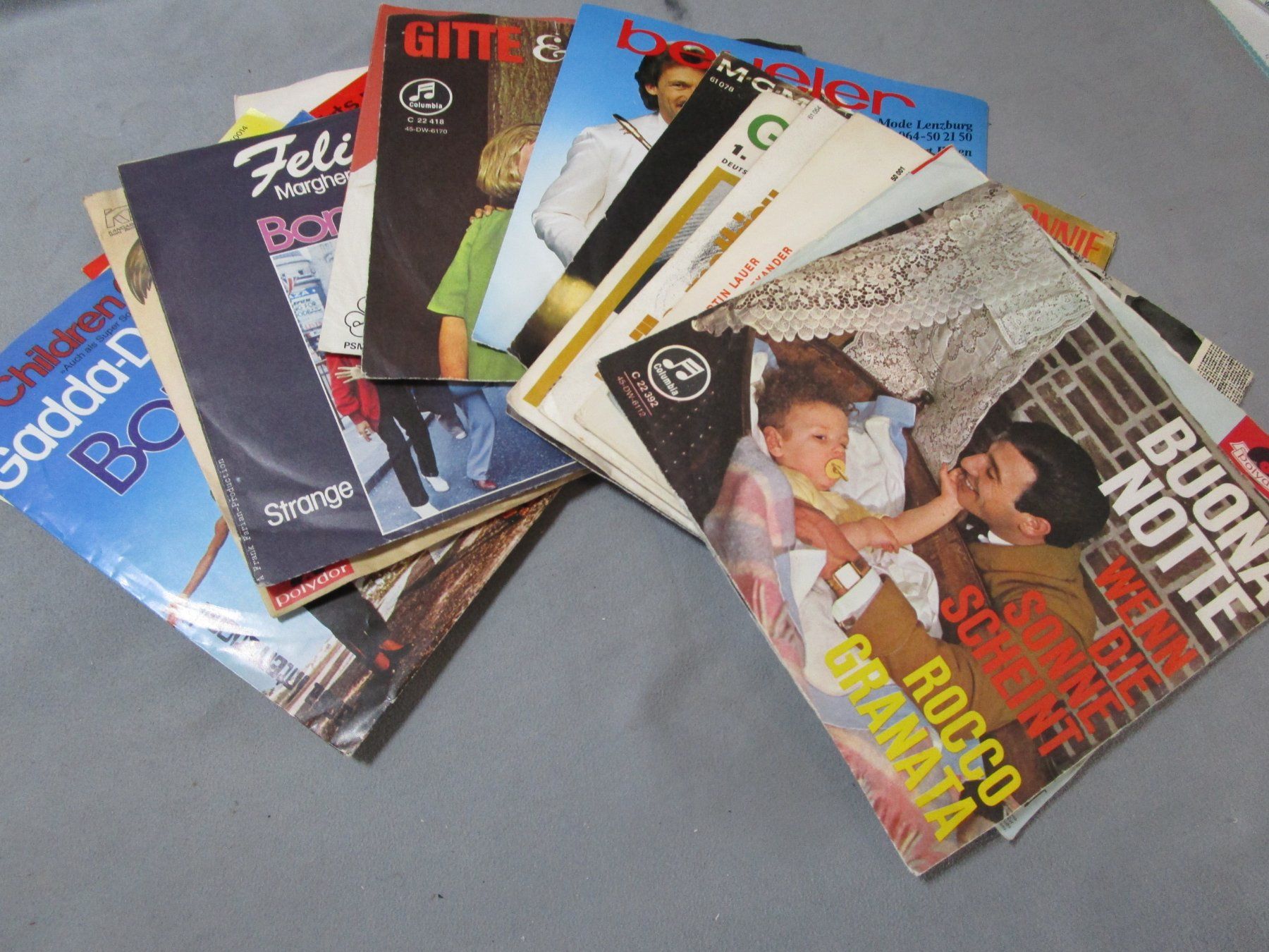 Dischi in vinile: Kleines Lot von älteren Single  Schallplatten – Usato da Rupperswil venduto da Ema10