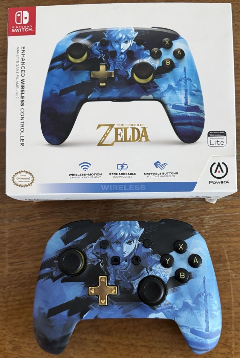 Nintendo Controller: PowerA Controller Nintendo Switch Zelda neuwertig – Nuovo (secondo la descrizione) da Zürich venduto da DoctorDi