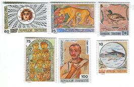 Briefmarken "Mosaik". Tunesien.