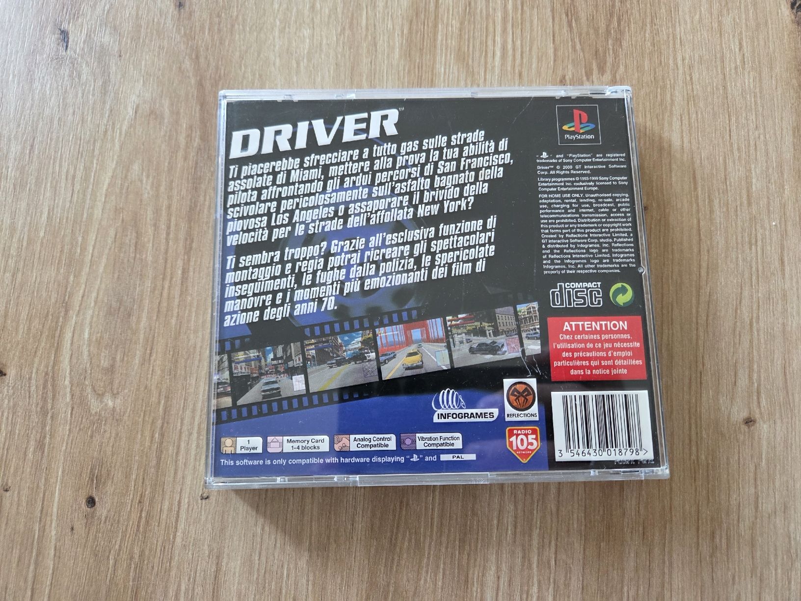 Sony Giochi: Driver PlayStation 1 – Usato da Schlieren venduto da Axna 1