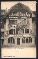 Olten, Restaurant Ratskeller, Blick auf 