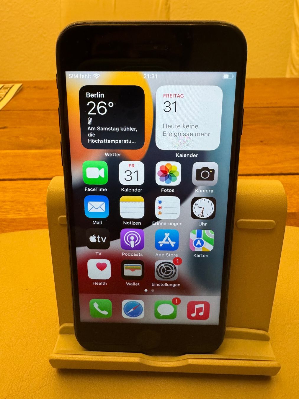 Apple Portables: iPhone 7 mit 94% Akku Kapazität – D'occasion à Adliswil par Busys