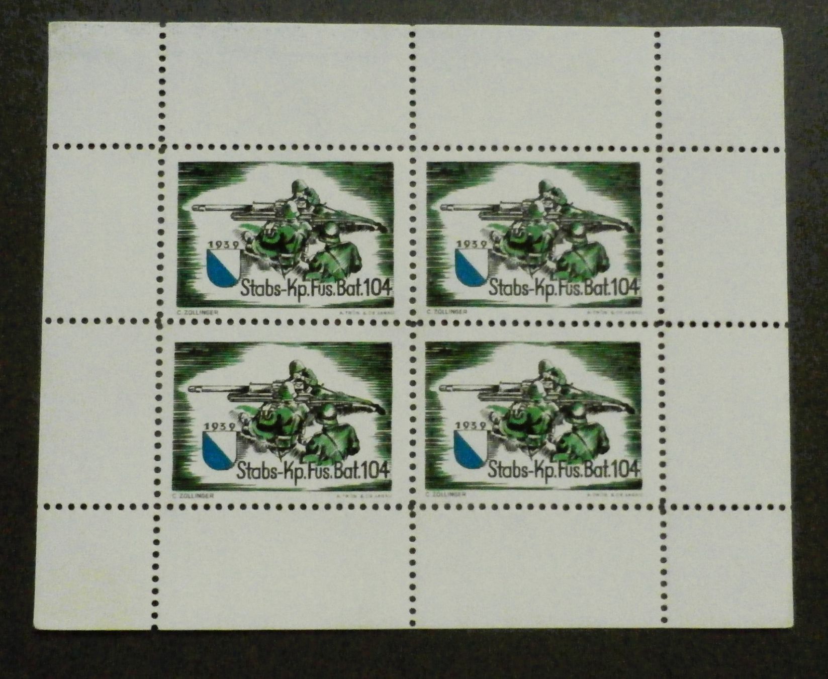 Alle Briefmarken: CH Soldatenmarken Block** – Neu (gemäss Beschreibung) aus Kehrsatz von Bernherb2