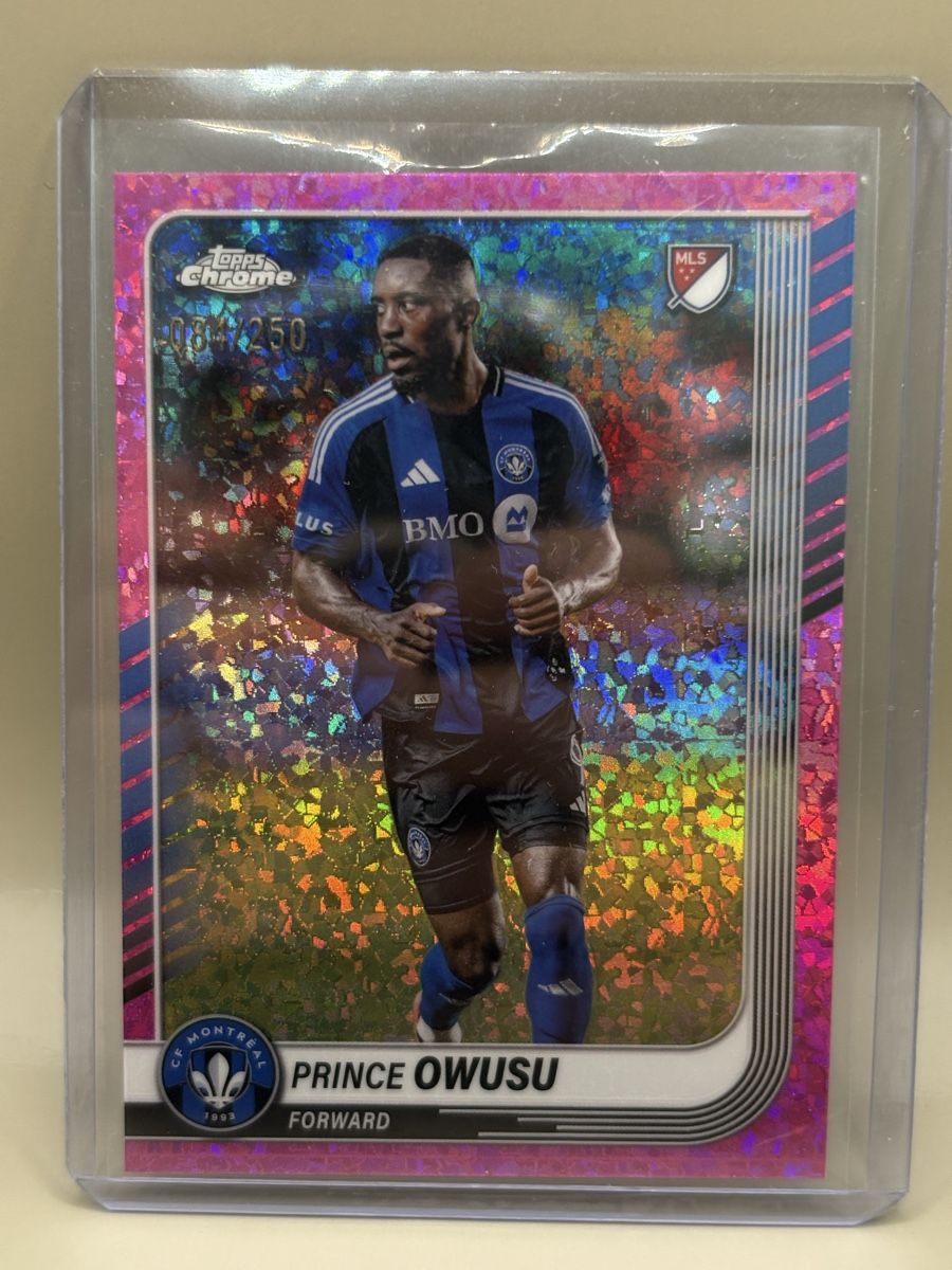 Topps Sammelbilder & Trading cards: Topps Chrome MLS - Prince Owusu /250 - refractor – Neu (gemäss Beschreibung) aus Oberbuchsiten von Bananefrappe93