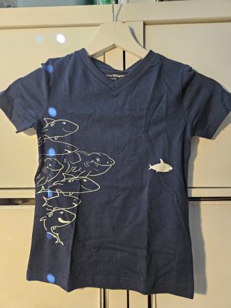 Kinder T-shirt Hai Gr. 92 (Letzte Chance)