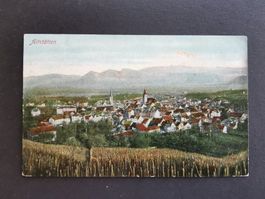 Altstätten   Rheintal  1899   Ansichtskarte  Dorfansicht