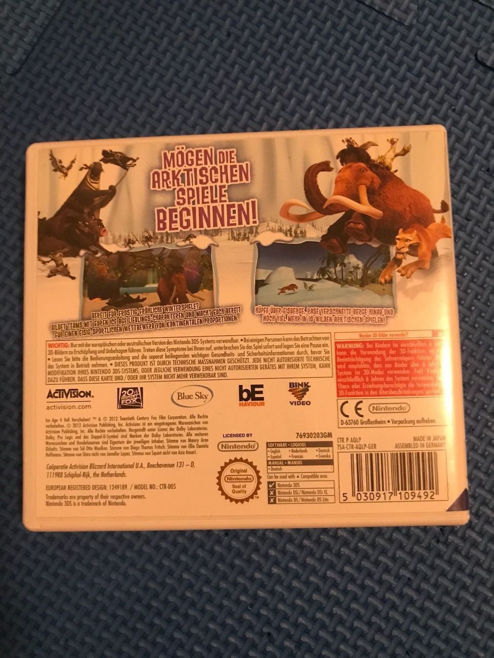 Nintendo Giochi: Ice Age 4 voll verschoben Nintendo 3DS – Usato da Gossau SG venduto da schlitzerdemon 2