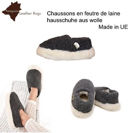 Scarpe da uomo: Hausschuhe aus wolle Gr. 35-48 – Nuovo e nell'imballaggio originale da Arbedo venduto da patagonialeatherrugs 2