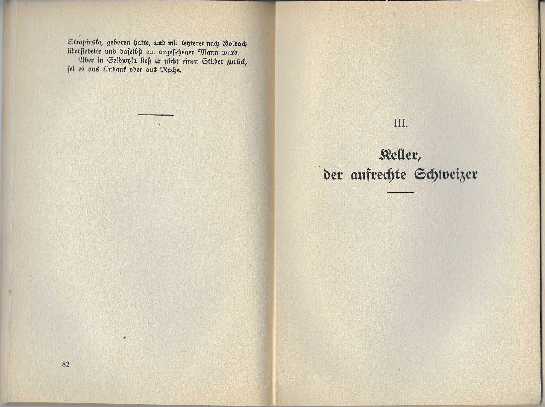Libri: Aus Gottfried Keller Werken, 1919 – Usato da Flims - Dorf venduto da Stagediver 4