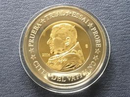 2 Euro Entwurf Vatikan 2006 Papst Benedikt