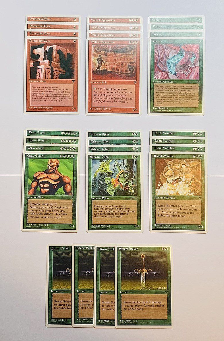 Magic The Gathering Sammelbilder & Trading cards: Magic The Gathering Uncommon Set 4x 25 Chronicles – Gebraucht aus Duggingen von nad_6yzh 4