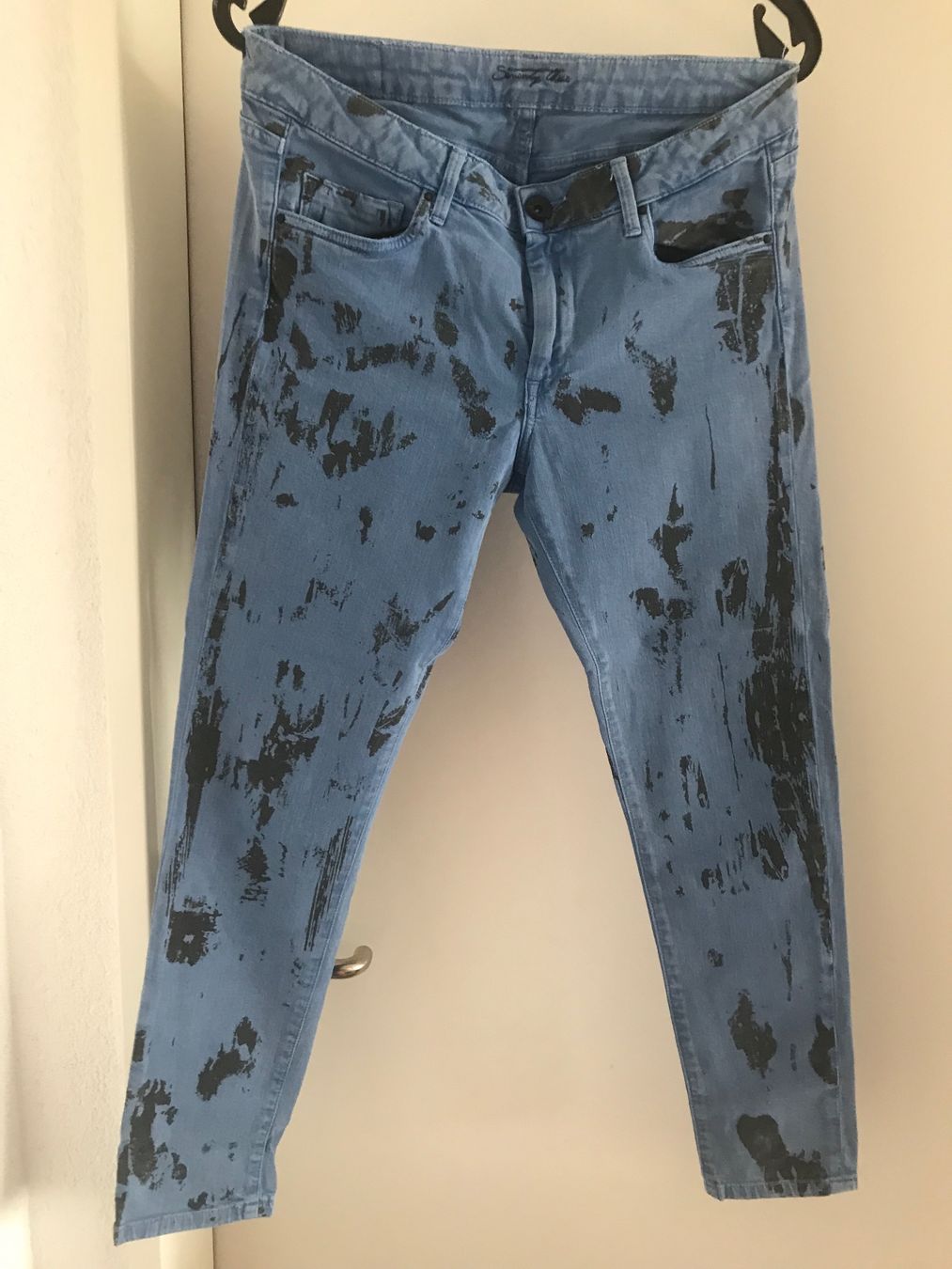 Pepe Jeans Jeans: Pepe Jeans, Grösse 31, hellblau mit Print – Usato da Niederteufen venduto da mix18