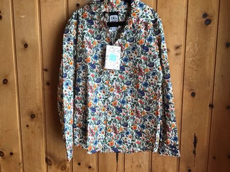 Herren Hemd floral Muster Grösse 8/9 Jahre neu mit Etikett