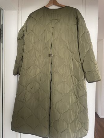 Mantel Steppjacke grün 