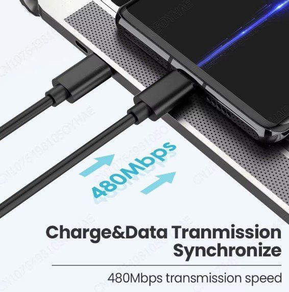 Cavi: Typ C auf Micro-USB-Kabel Charge Ladekabel Datenkabel 0.5m – Nuovo e nell'imballaggio originale da Rorschacherberg venduto da elektrofreak 2