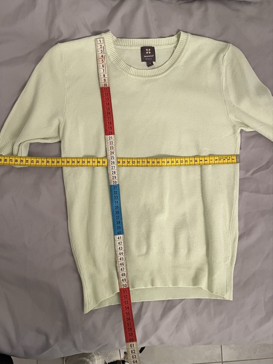 Manor Tops: Haut élégant en viscose taille S de Manor – Neu (gemäss Beschreibung) aus Aigle von sow_m7gm 5
