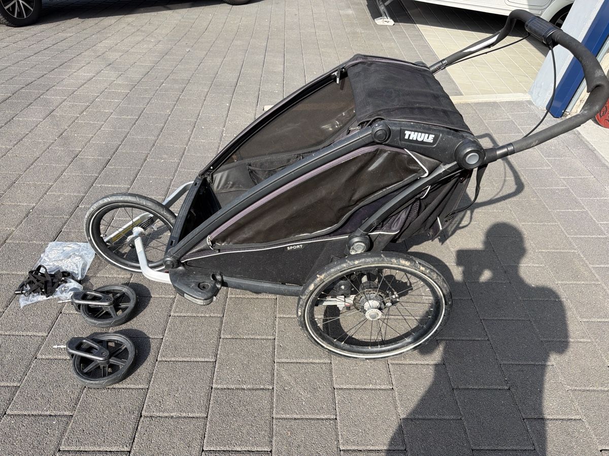 Thule Chariot Sport 2 Top Zustand! Veloanhänger Jogger (Gebraucht) in ...