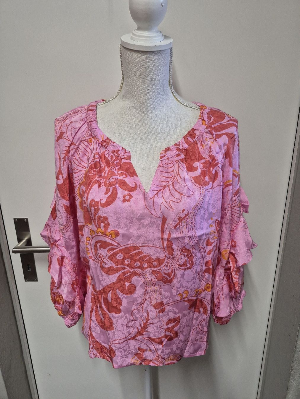 Odd Molly Camicette: Odd Molly Tunika Bluse Gr.S/M Pink – Usato da Merligen venduto da muss_haben 1