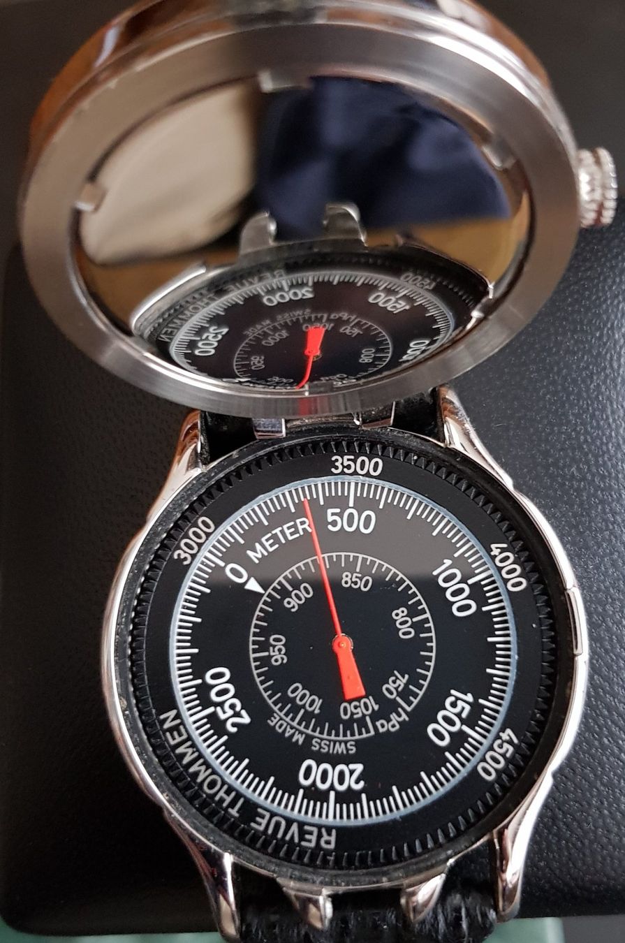 Revue Thommen Orologi: Revue Thommen Kompass Altimeter – Usato da Calpiogna venduto da Nerowolf 5