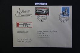 CH 1944 Brief sauber gestempelt und Sonderstempel   Los 7167