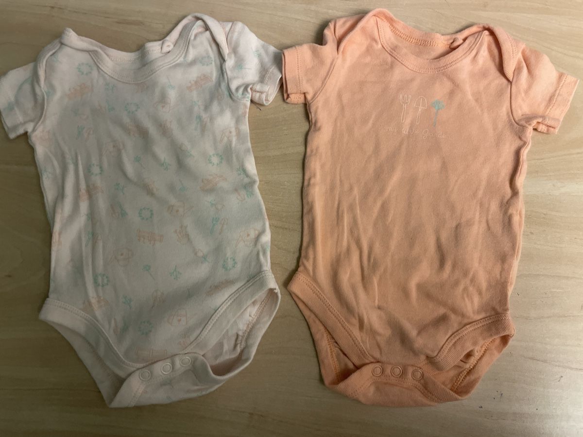 Biancheria intima: 2 neue Body kurzarm Gr. 62/68 neu – Nuovo e nell'imballaggio originale da Obergerlafingen venduto da cabo4