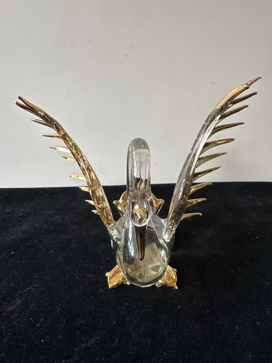 Statuette: Schöner Schwan aus Glas – Usato da Zürich venduto da Chaeffeler 2