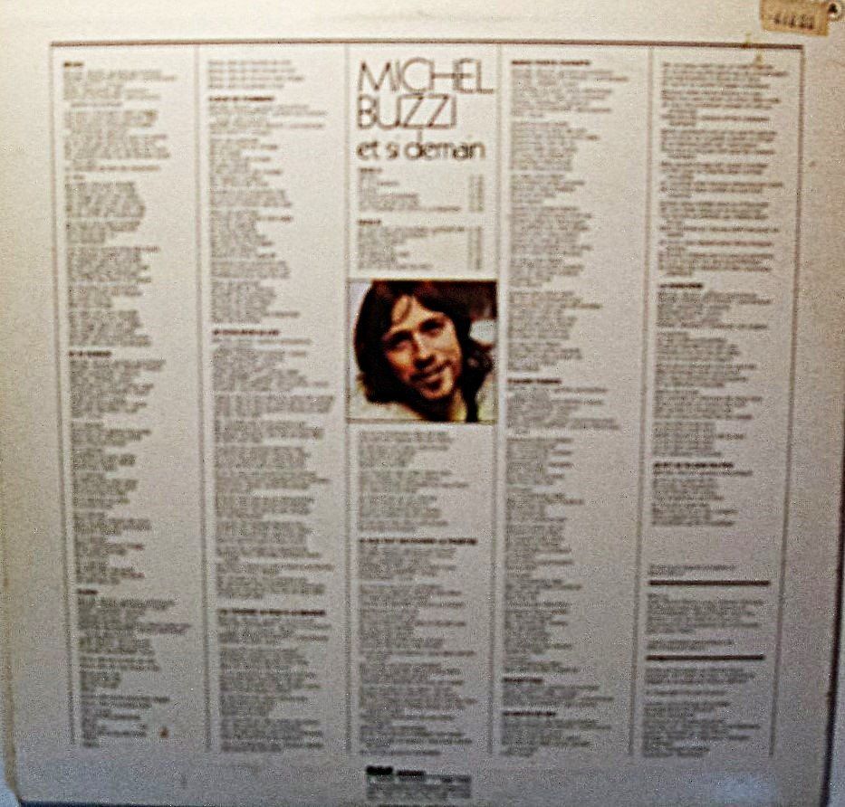 Dischi in vinile: MICHEL BUZZI "Et Si Demain" LP in VG++/EX – Usato da Monthey venduto da Pingmub 2
