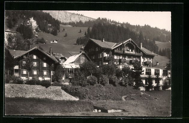 Ansichtskarten: AK Adelboden, Hotel Adler – Gebraucht aus Berlin von bartko-reher