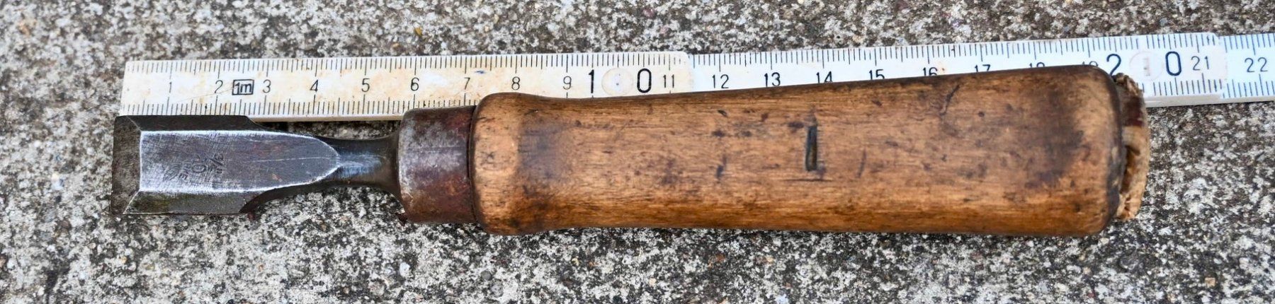 Tutti gli attrezzi: antiker Stechbeitel KIRSCHEN Remscheid 20mm – Usato da Pfaffhausen venduto da mono_rec 4