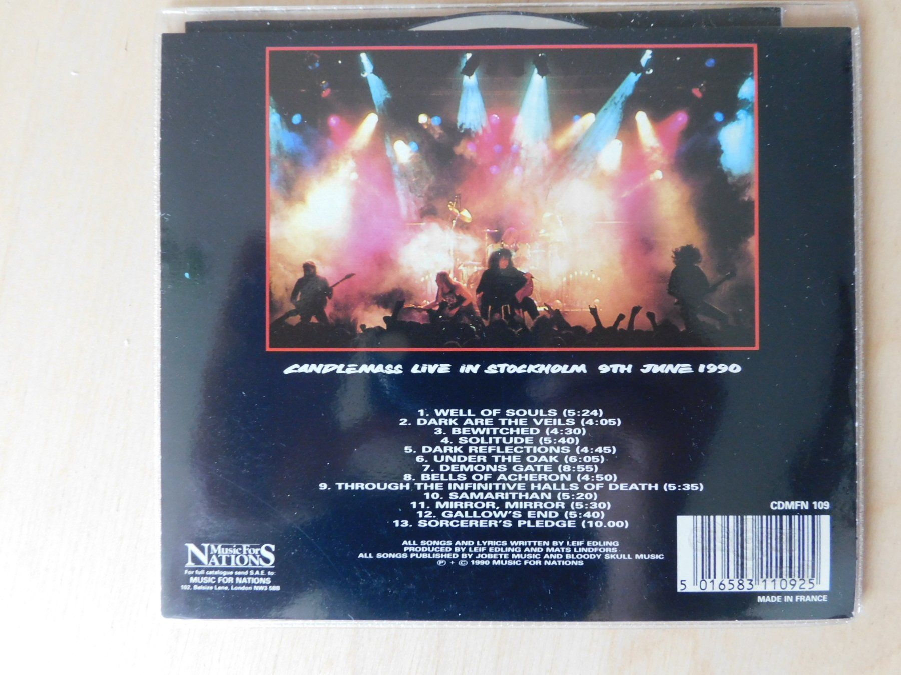 CD: Candlemass - Live – Usato da Emmenbrücke venduto da keep-vinyl-alive 1