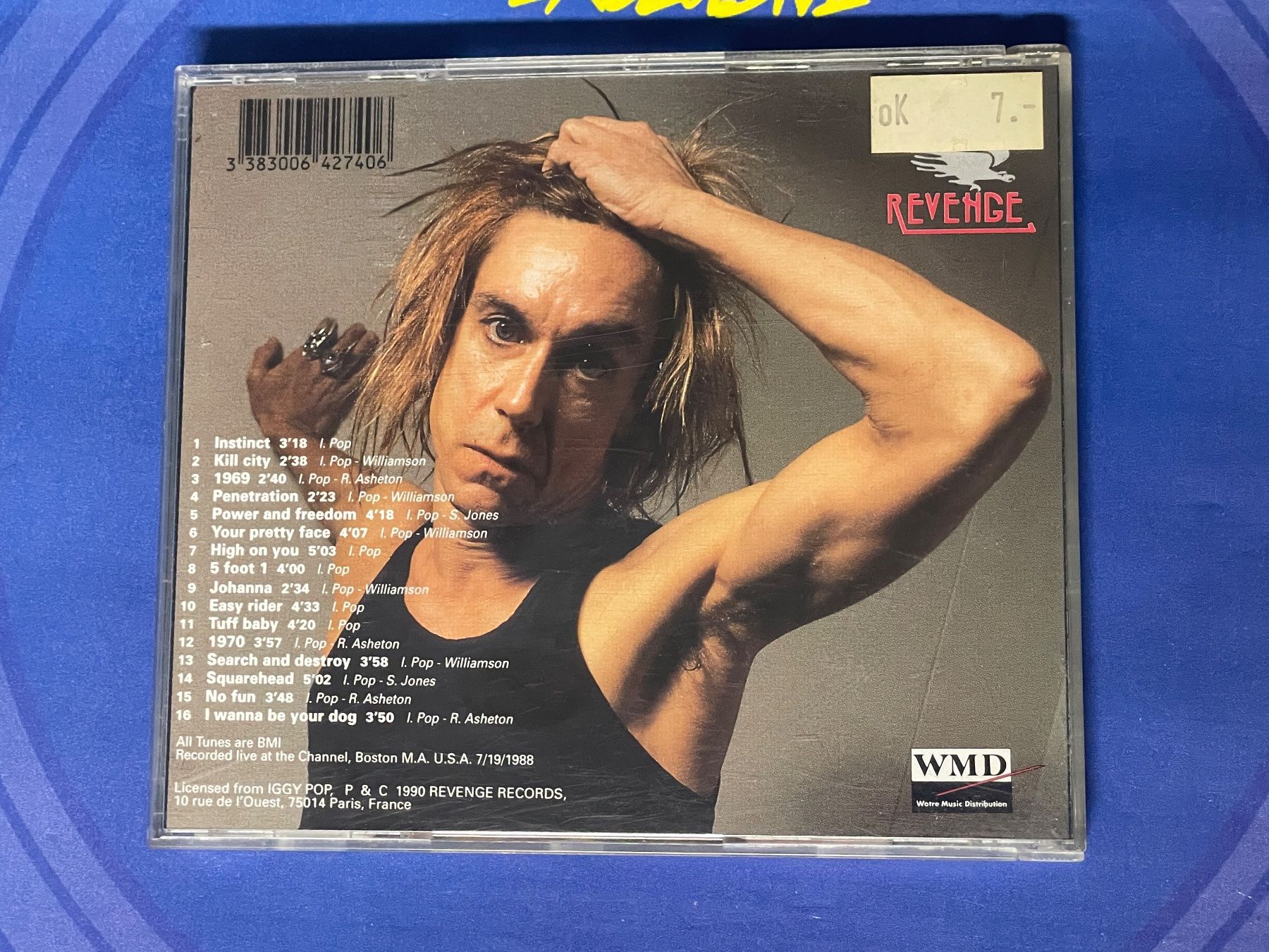 CD: Iggy Pop - Live – Usato da Muri b. Bern venduto da AdidasCollector 3