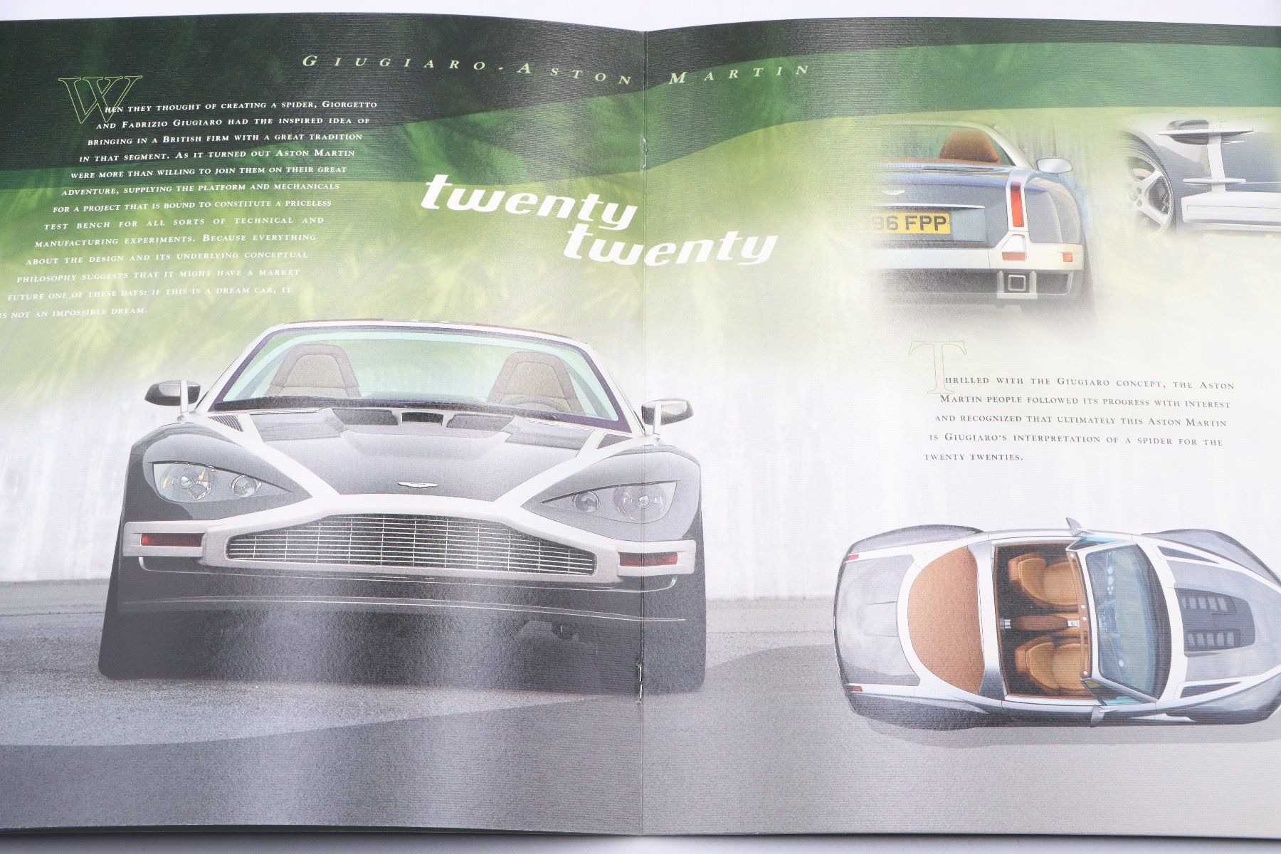 Aston Martin Documents: Aston Martin Giugiaro 2001 Prospekt – D'occasion à Bühl b.Aarberg par Collectorpassions 4