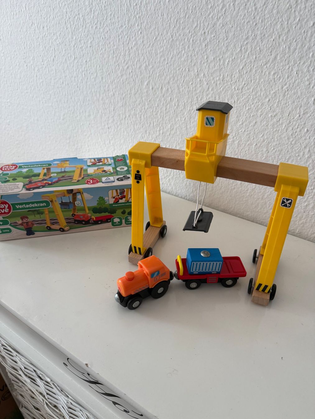 Giocattoli: Playtive Verladekran Holz! – Usato da Baden venduto da MatildaBaier 2