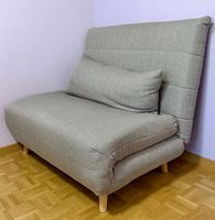 Mørteens Schlafsessel Ösmo  Sandgrau  mit Schlaffunktion